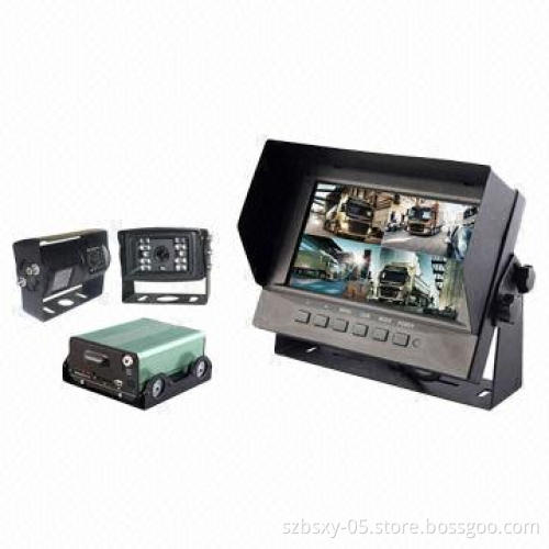Car Mobile DVR Recorder System with Waterproof Heavy-duty Camera for Bus